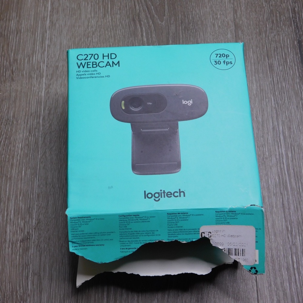 Logitech C270 Web Camera (960-000694)